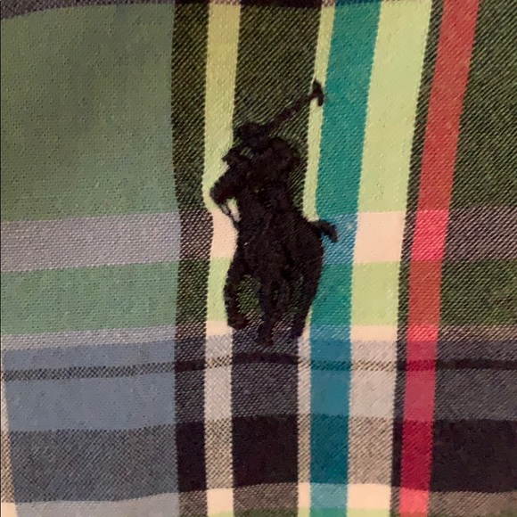 Plaid Ralph Lauren button down - Picture 6 of 7